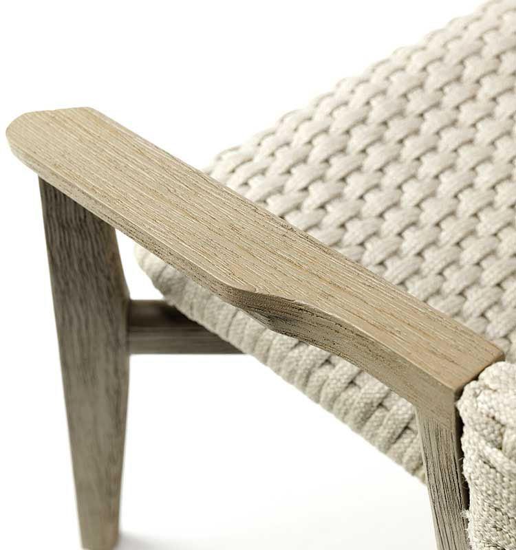 Knit Lounge Armchair-Ethimo-Contract Furniture Store