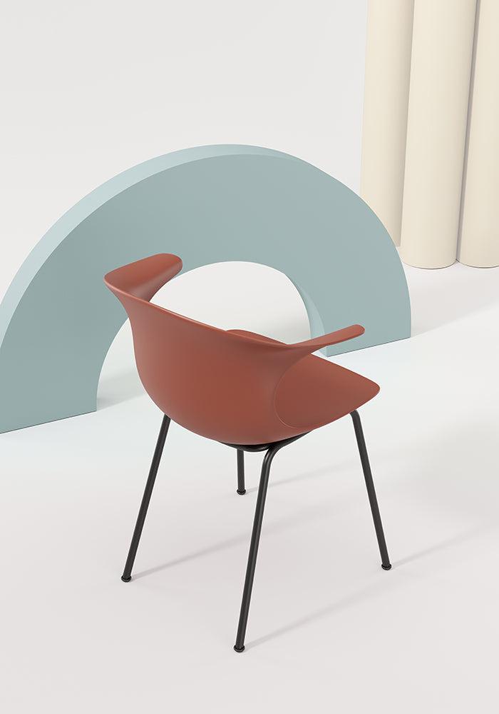 Loop Mono 4 Legs Armchair-Contract Furniture Store for hospitality, leisure & commercial projects