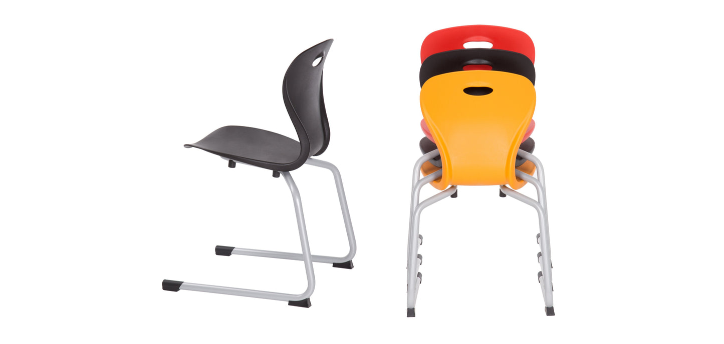 Lotus Cantilever Side Chair-Contract Furniture Store for hospitality, leisure & commercial projects