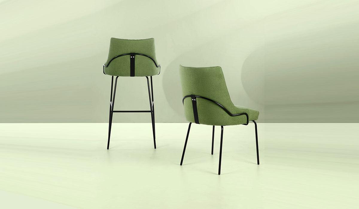 Louvre Tube Strap/B High Stool-Contract Furniture Store for hospitality, leisure & commercial projects