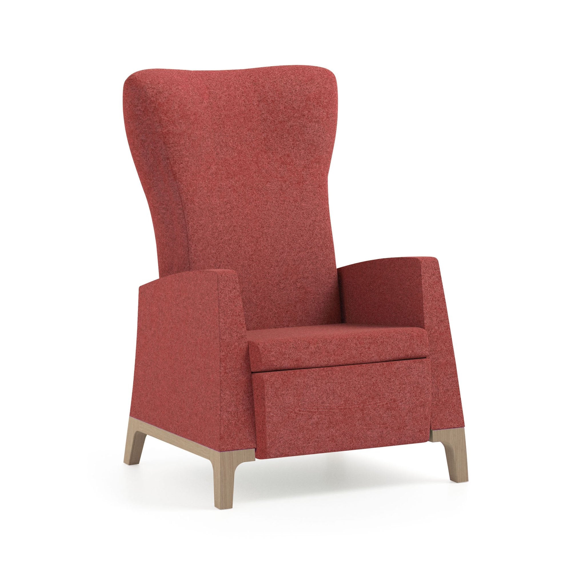 Mamy 57-62/3RP Wing Lounge Chair-Piaval-Contract Furniture Store