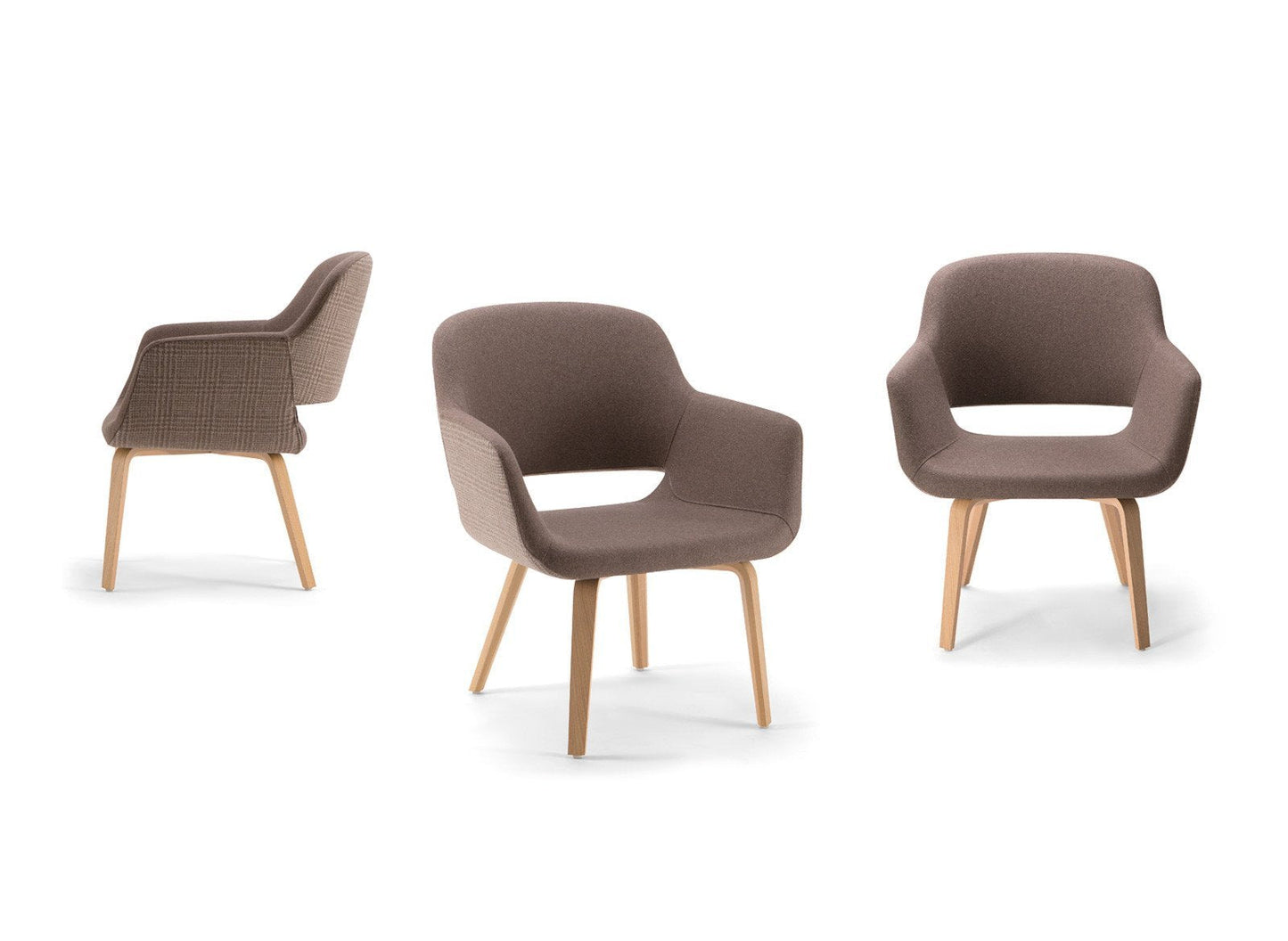 Manu 05 Base 100 Lounge Chair-Contract Furniture Store for hospitality, leisure & commercial projects