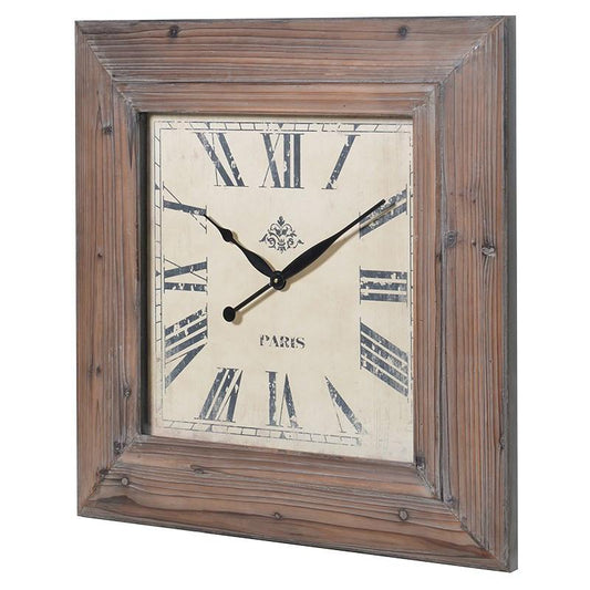 Mirror Frame P Wall Clock