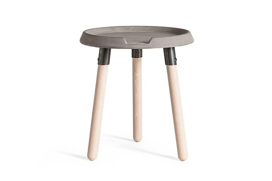 Mix Concrete Side Table-Contract Furniture Store for hospitality, leisure & commercial projects