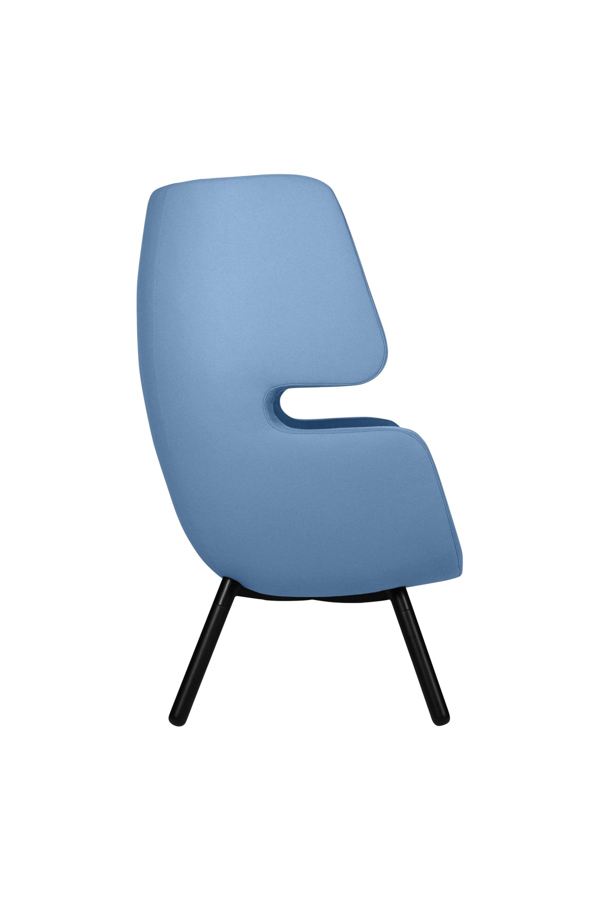 Moai Wing Lounge Chair-Softline-Contract Furniture Store