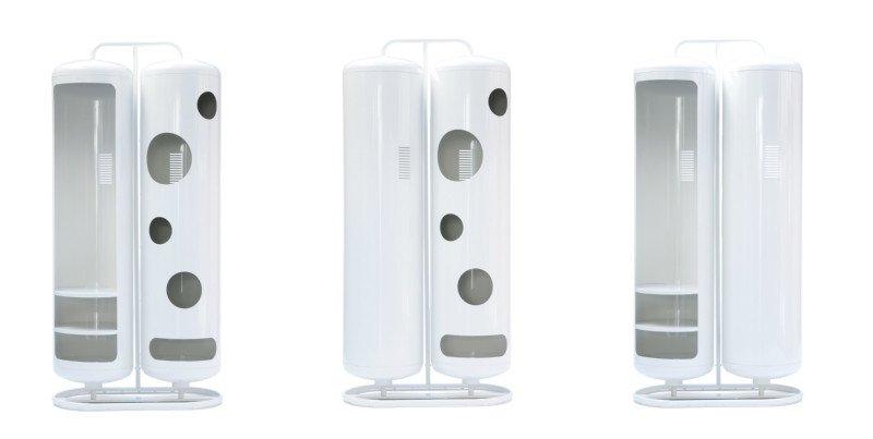 Mono Cylinder Storage Unit-Contract Furniture Store for hospitality, leisure & commercial projects