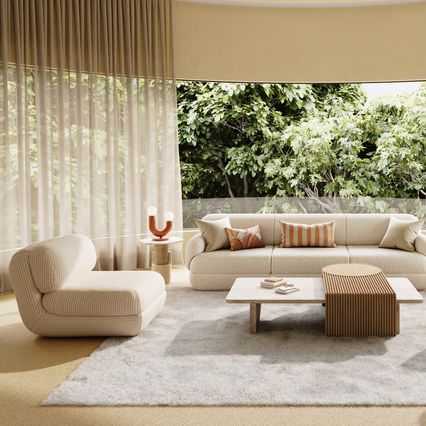 Mood Armchair with Arms
