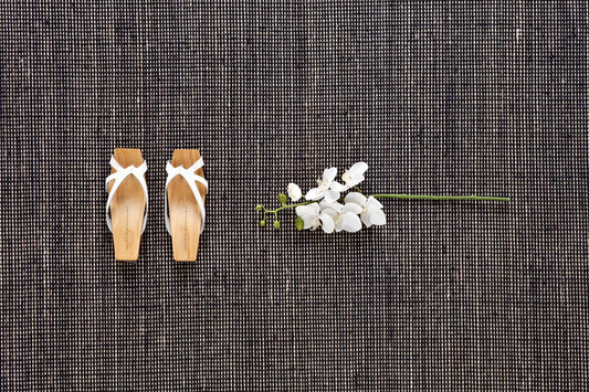Natural Tatami Black Rug