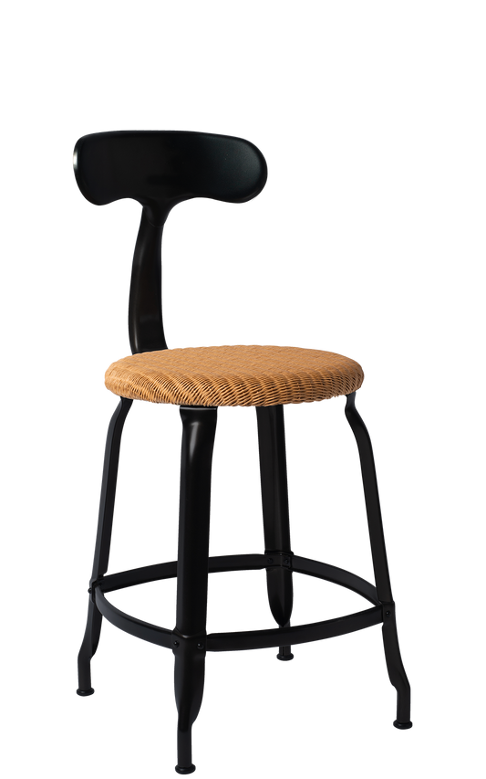 Nicolle® Loom & Metal Side Chair-Contract Furniture Store for hospitality, leisure & commercial projects