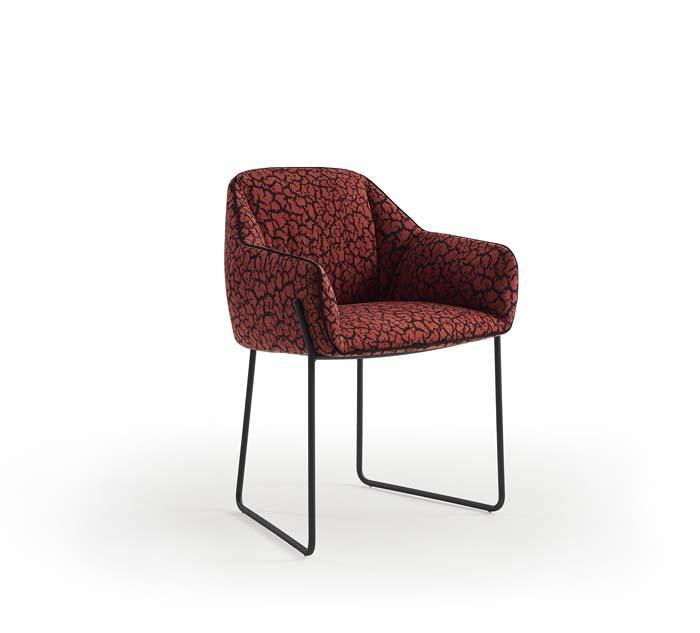 Nido Armchair c/w Sled Legs-Sancal-Contract Furniture Store