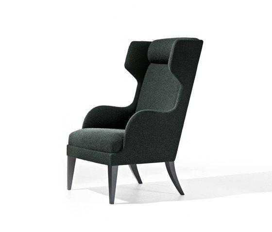 Onda Bergere Wing Lounge Chair-Very Wood-Contract Furniture Store