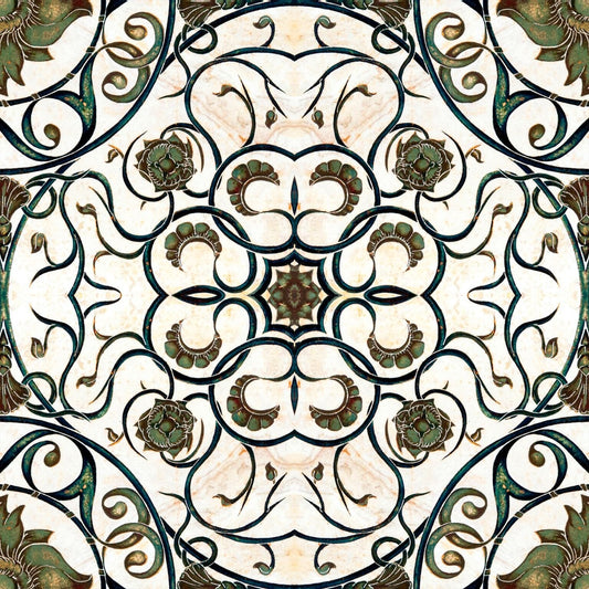 Organic Tile Wallpaper-Contract Furniture Store for hospitality, leisure & commercial projects