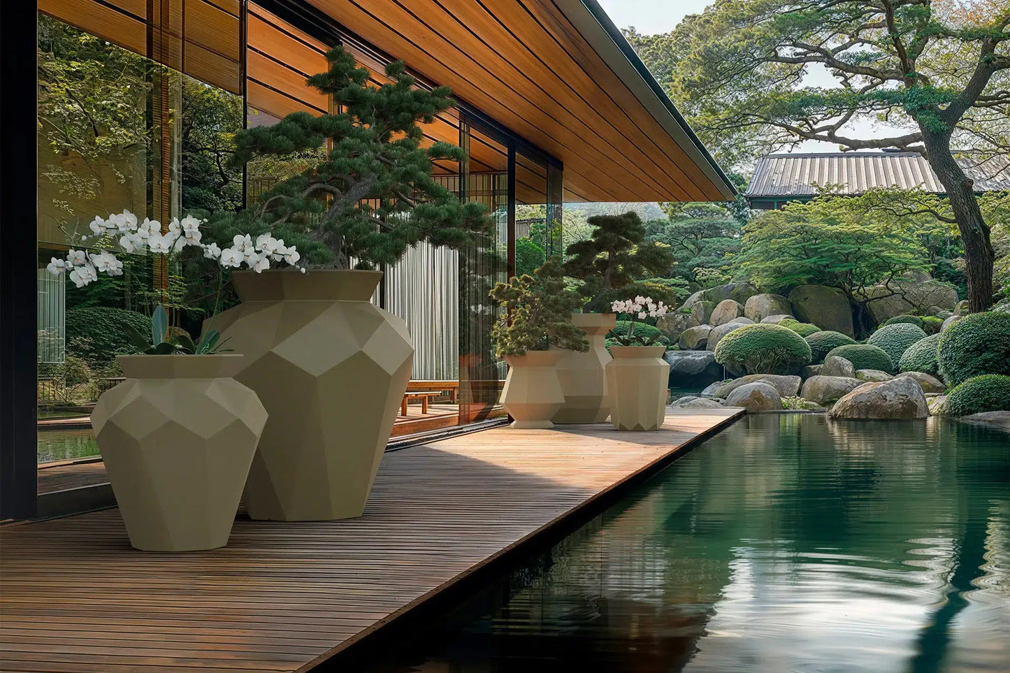 Origami Yuri Planters