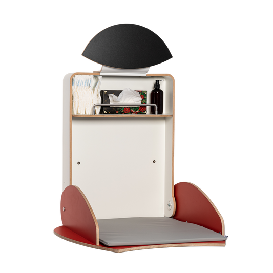 Owo 2.0 Ladybird Changing Table-Contract Furniture Store for hospitality, leisure & commercial projects