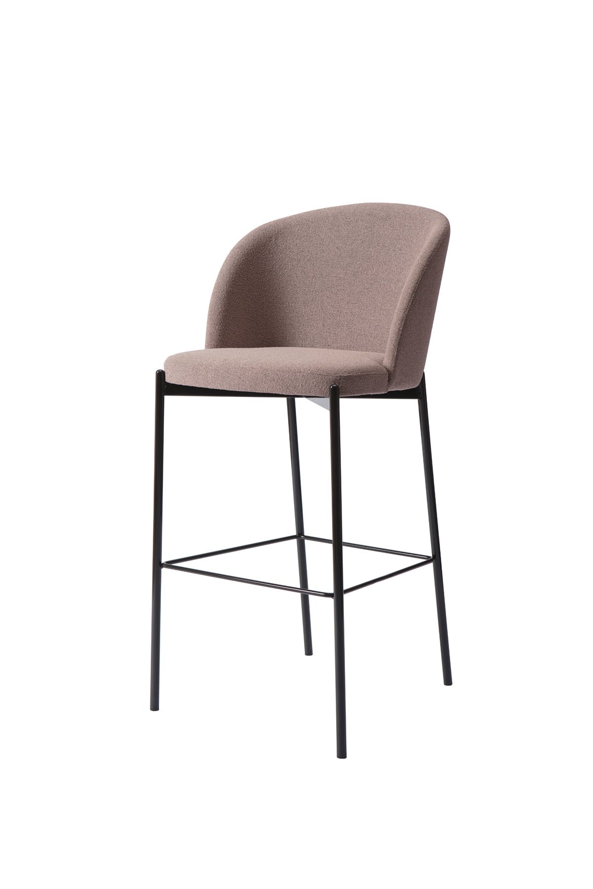 Pantelleria SG SI Metal High Stool-Accento-Contract Furniture Store