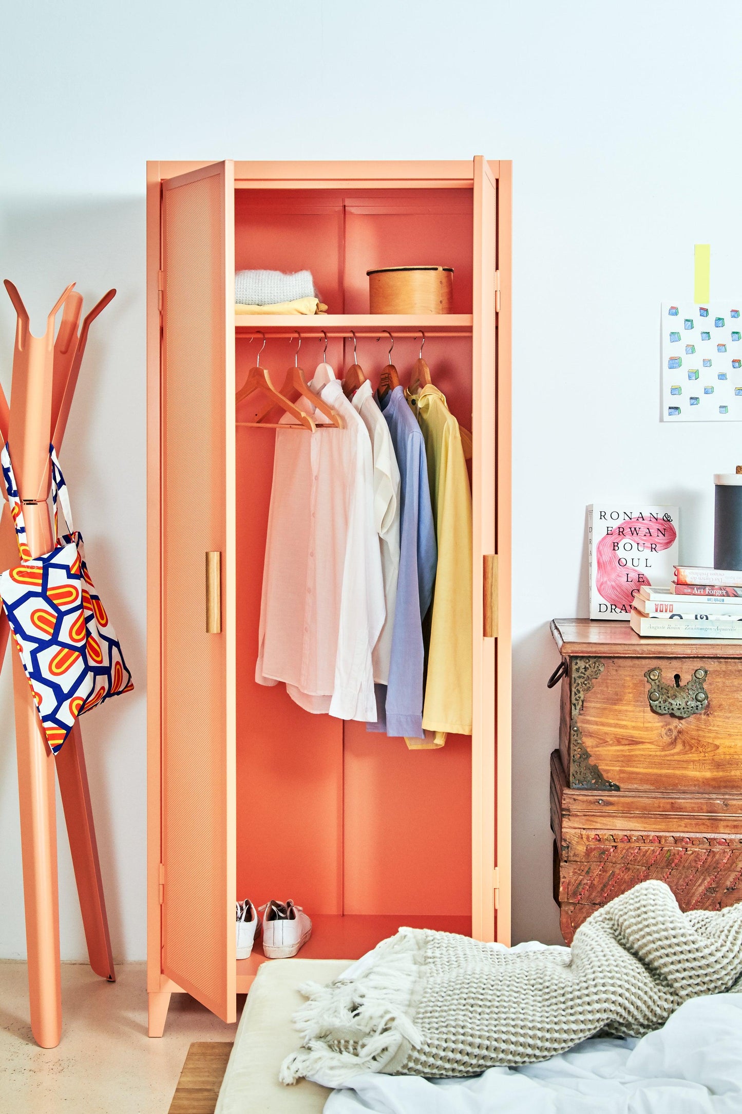 Perforated B2 Double Wardrobe