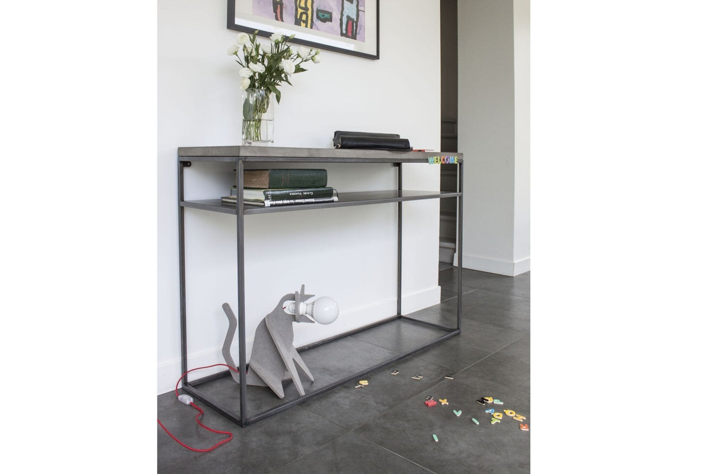 Perspective Concrete Console Table-Contract Furniture Store for hospitality, leisure & commercial projects