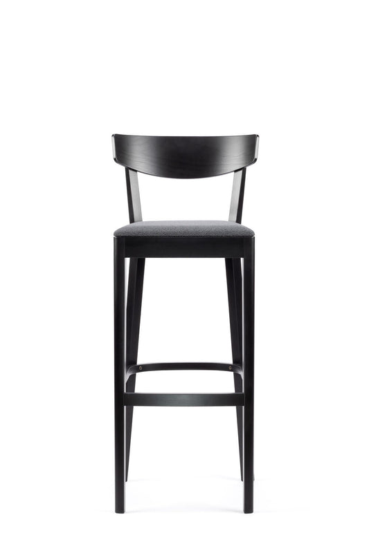 Prag Upholstered Bar Stool-Contract Furniture Store for hospitality, leisure & commercial projects