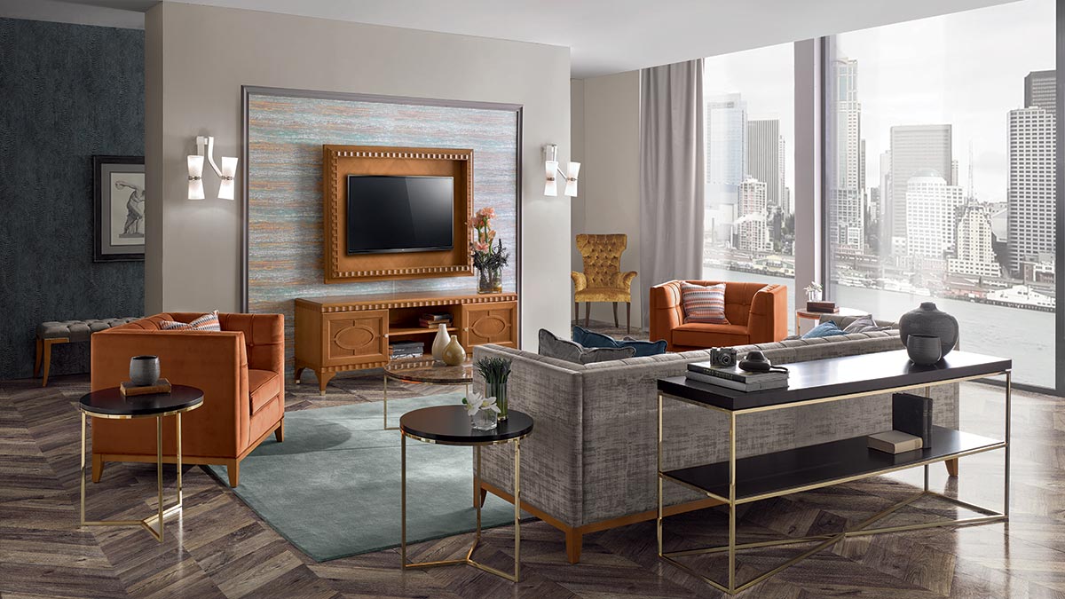 Queen 0450A Wing Armchair-Contract Furniture Store for hospitality, leisure & commercial projects