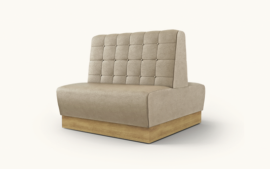 Quilted Back Fixed Seating-Contract Furniture Store for hospitality, leisure & commercial projects