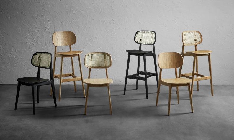 Relish Cane Bar Stool-Contract Furniture Store for hospitality, leisure & commercial projects