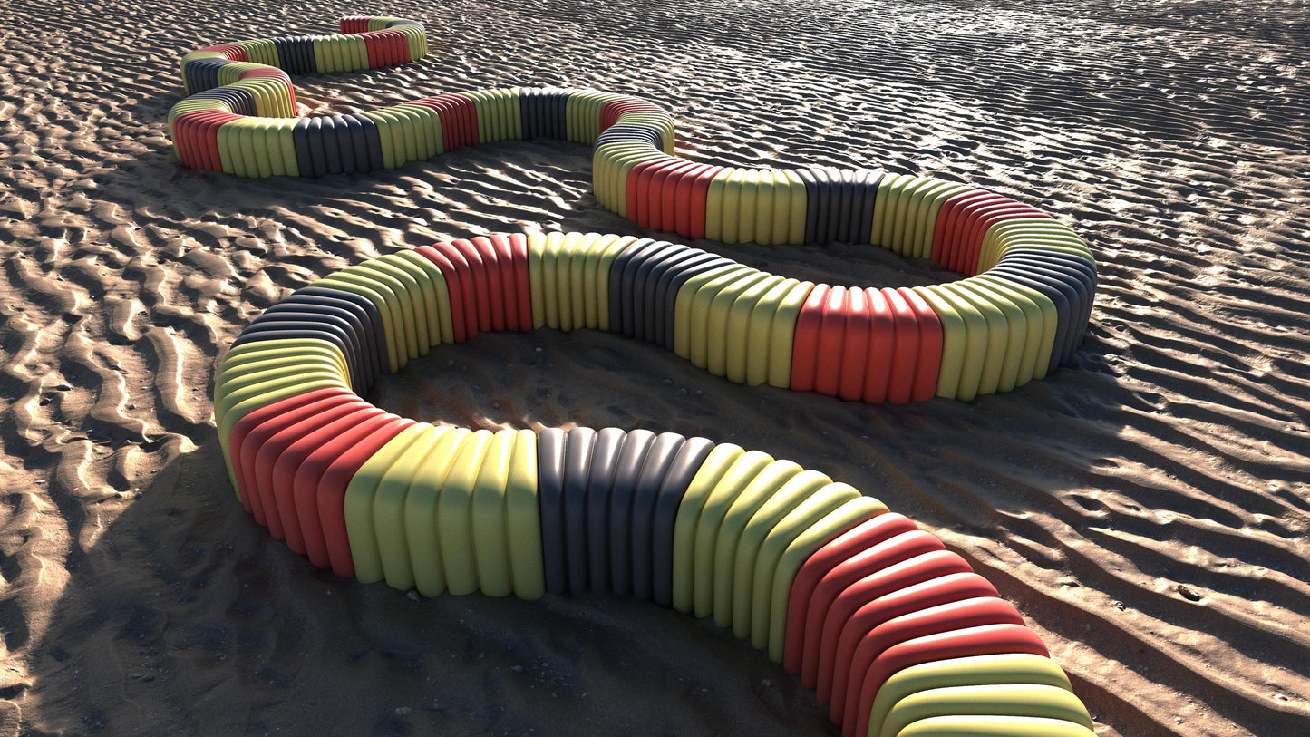 River Snake 903 Pouf