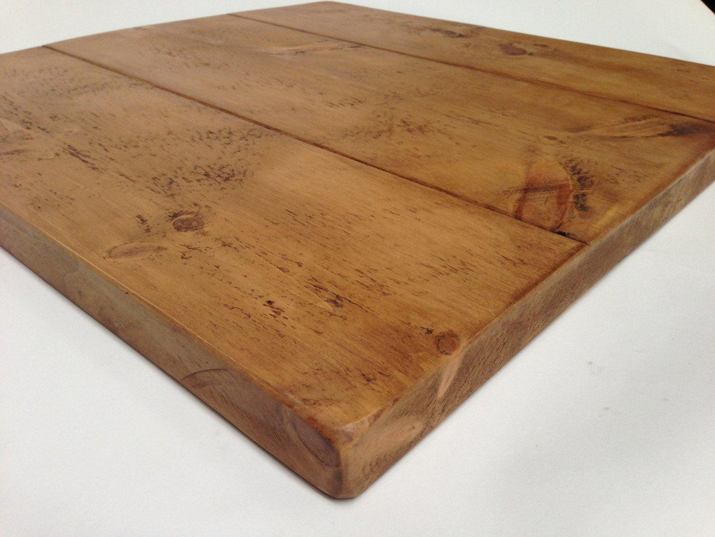 Scaffold Plank Effect Table Top-Contract Furniture Store for hospitality, leisure & commercial projects