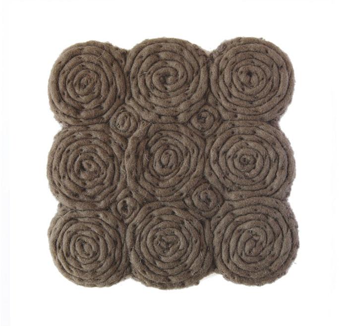 Spiral Brown Rug-Contract Furniture Store for hospitality, leisure & commercial projects