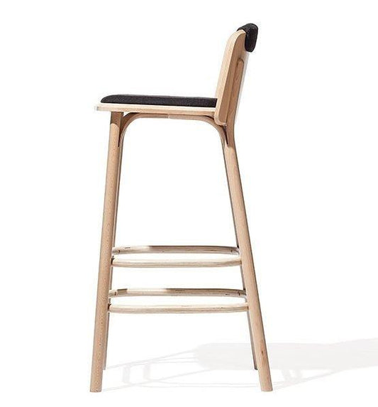 Split Upholstered High Stool