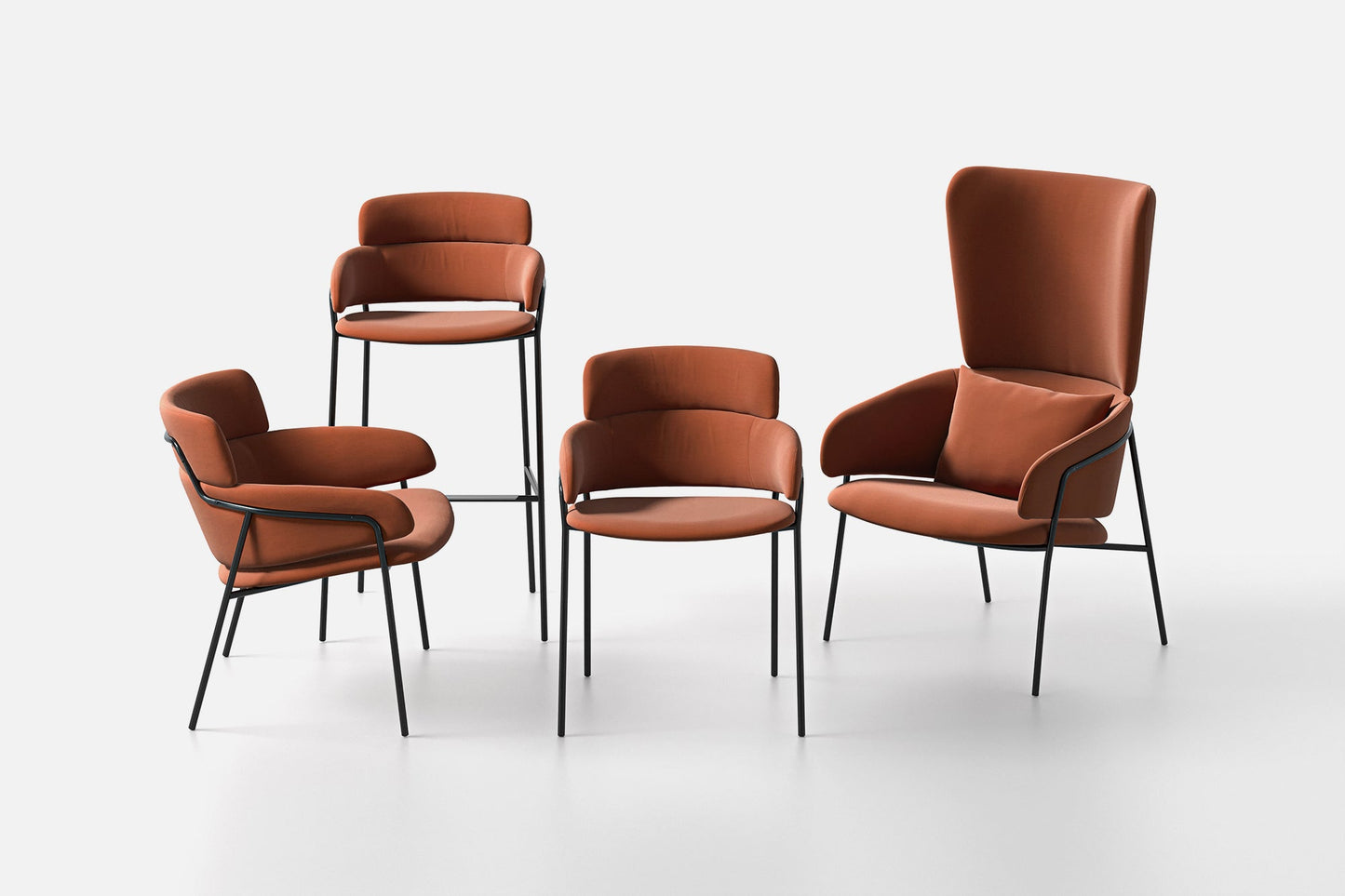 Strike Lounge Chair-Contract Furniture Store for hospitality, leisure & commercial projects