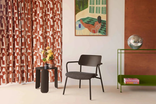 Studie 6933 Fabric Lounge Chair-Contract Furniture Store for hospitality, leisure & commercial projects