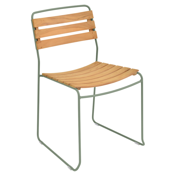 Surprising 1240 Teak Side Chair-Fermob-Contract Furniture Store