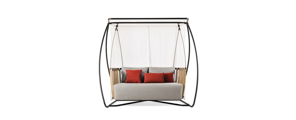 Swing Porch Swing Sofa-Ethimo-Contract Furniture Store