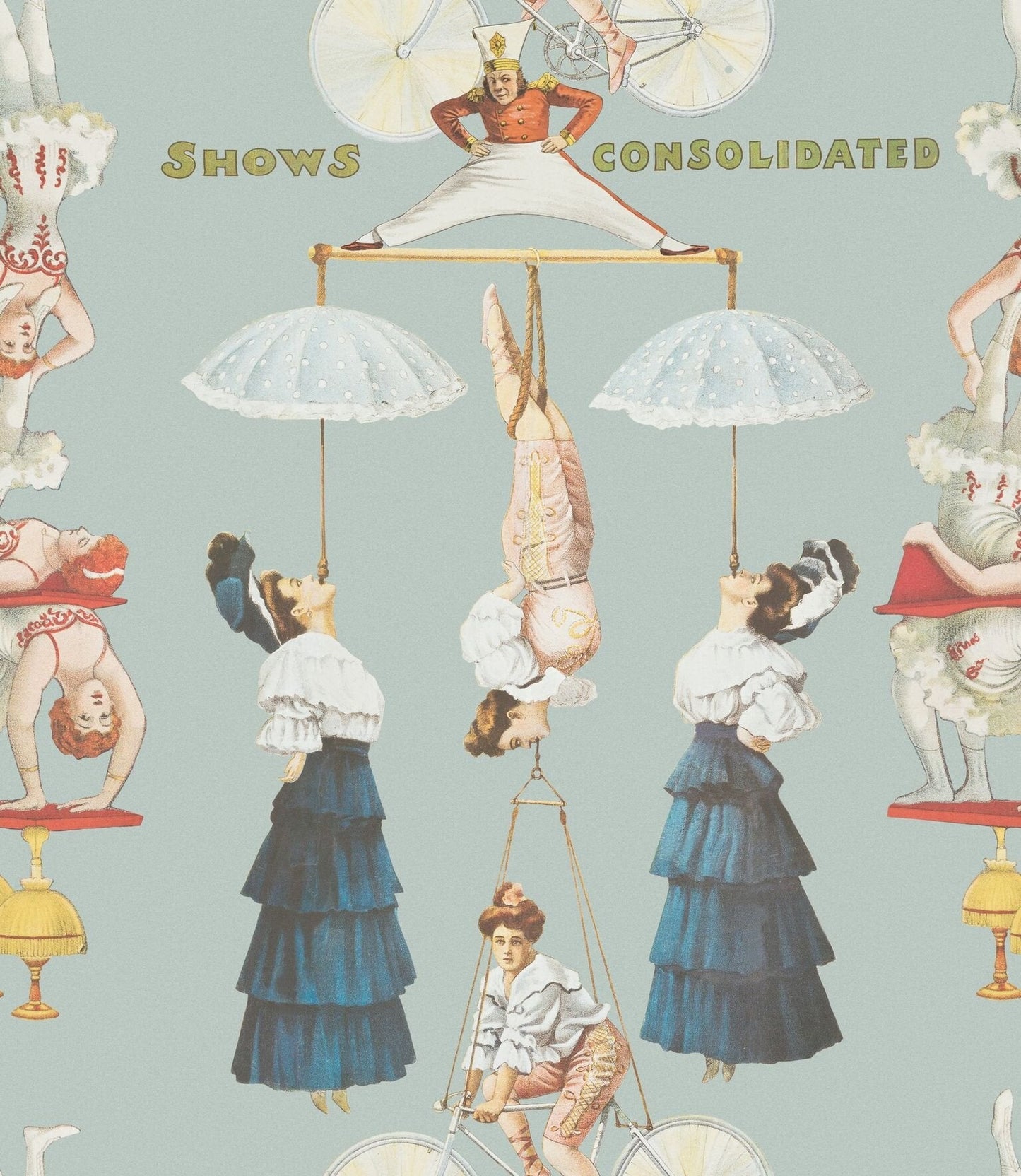 The Great Show Blue Wallpaper