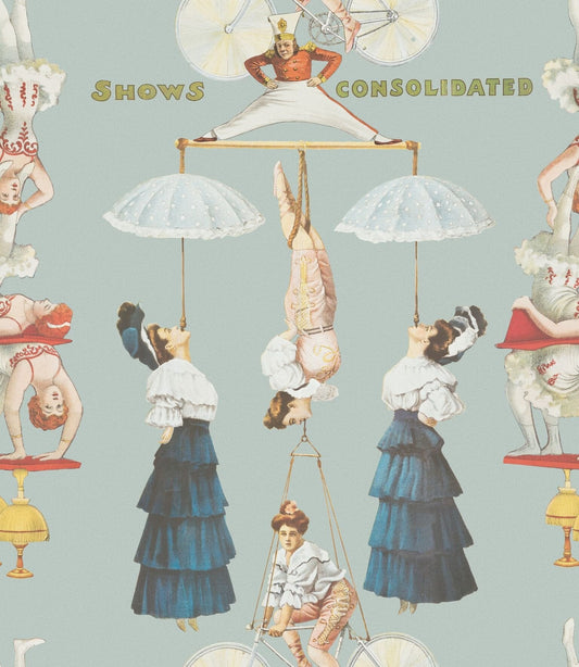 The Great Show Blue Wallpaper