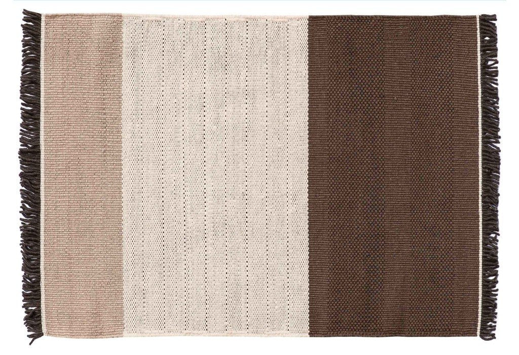 Tres Stripes Chocolate Rug-Contract Furniture Store for hospitality, leisure & commercial projects