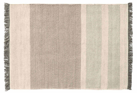 Tres Stripes Pearl Rug