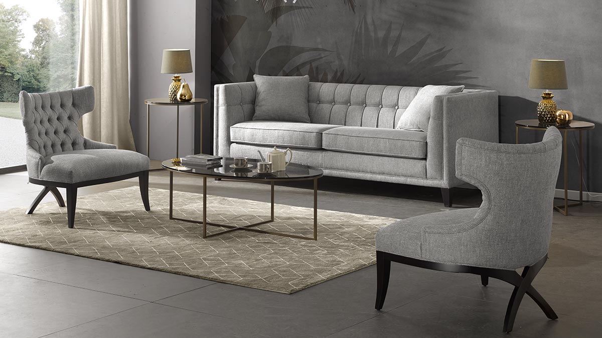 Trio Oval Coffee Table