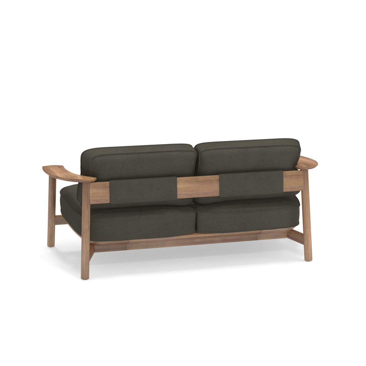 Twins 6056 Teak 2-Seater Sofa-Emu-Contract Furniture Store