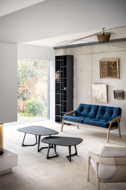 Twist Stone Side Table-Contract Furniture Store for hospitality, leisure & commercial projects