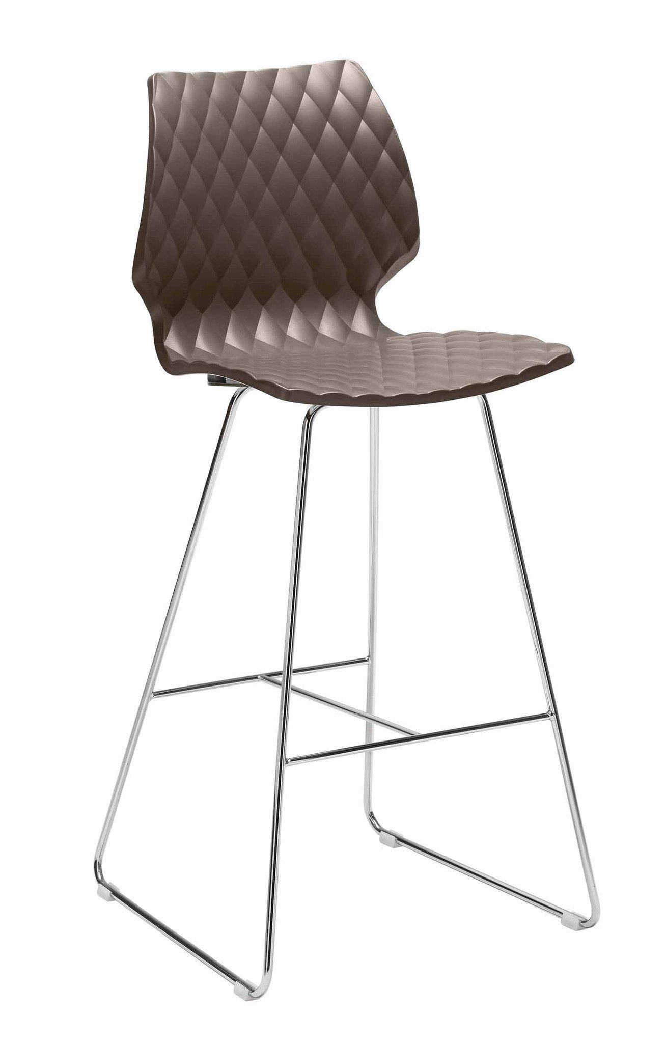 Uni High Stool c/w Sled Legs-Metalmobil-Contract Furniture Store