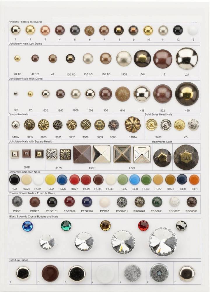 Upholstery Nails - Metal Single Pin
