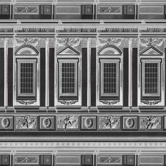 Vaticano Anthracite Wallpaper-Contract Furniture Store for hospitality, leisure & commercial projects