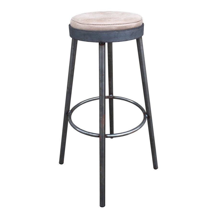 Vico Upholstered High Stool