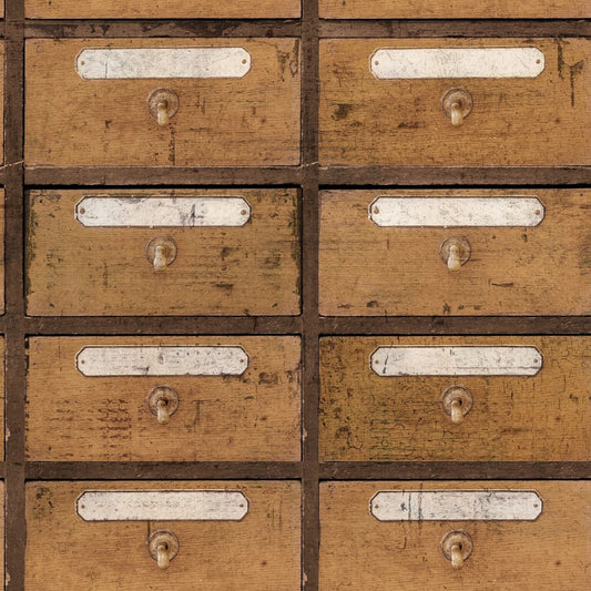 Vintage Pharmacy Wallpaper-Contract Furniture Store for hospitality, leisure & commercial projects
