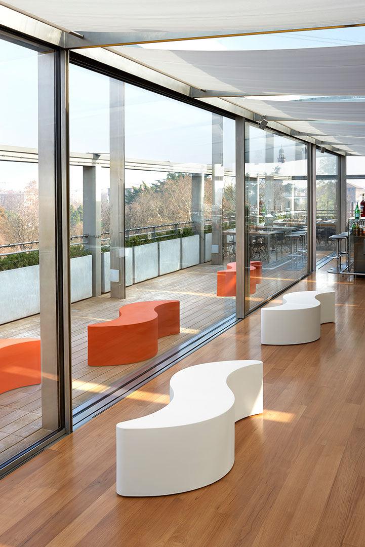 Wave Bench-Contract Furniture Store for hospitality, leisure & commercial projects