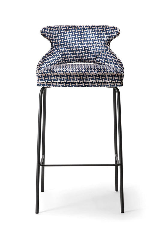 Wings 076 SGL High Stool-Contract Furniture Store for hospitality, leisure & commercial projects