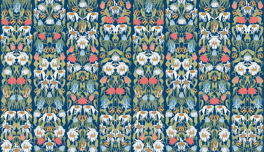 Withered Flowers Colour Wallpaper-Contract Furniture Store for hospitality, leisure & commercial projects