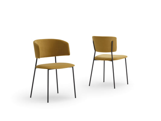 Wrap Steel 6C71 Side Chair