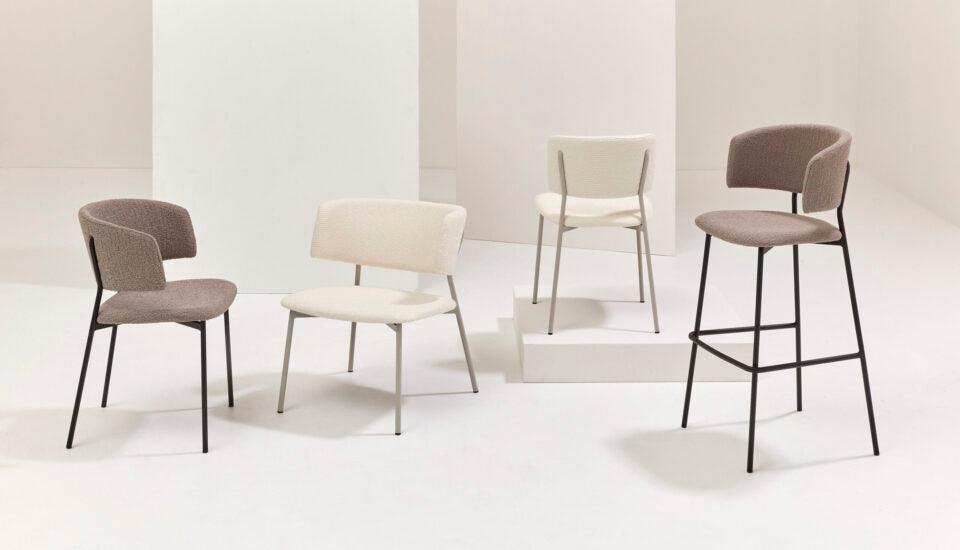 Wrap Steel 6C71 Side Chair